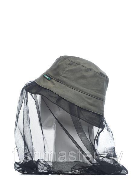 Панама-накомарник HUNTSMAN Трансформер цв.Хаки тк.Cotton