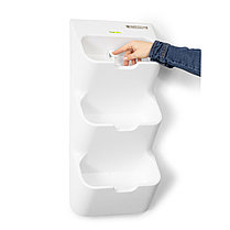 Фитомодуль (вертикальная грядка) BOXSAND 6 с круглыми горшками 1л (белый), фото 2