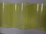 Полиэстер армированный стекловолокном 2,5м волновой желтый, фото 3