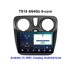 Штатная магнитола 9″ Android TS7 2/32GB для Renault Dokker, Lodgy