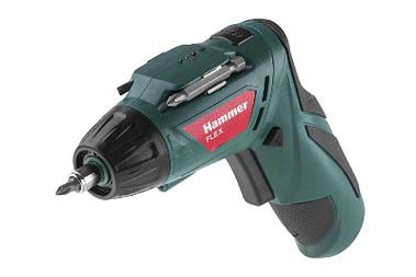 Отвертка аккумуляторная Hammer Flex ACD3.6A с набором бит