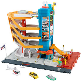 Игровой набор Mattel Matchbox Action Водители Транспортный центр Real Adventures HXL47