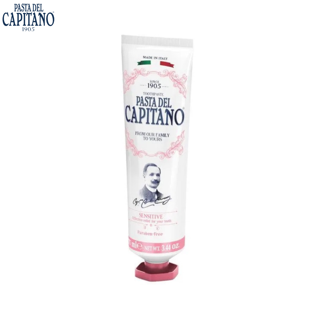 Зубная паста для Чувствительных зубов Pasta del Capitano 1905 Sensitive 75мл