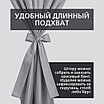 Уличная штора для беседки Петли на липучках 140X260 Светло-серый, фото 6