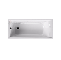 Ванна чугун Goldman ELITE 170x80х45 с ножками