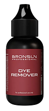 BRONSUN Ремувер для удаления краски с кожи Dye remover, 30мл