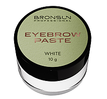 BRONSUN Паста для бровей, цвет белый, 10 г