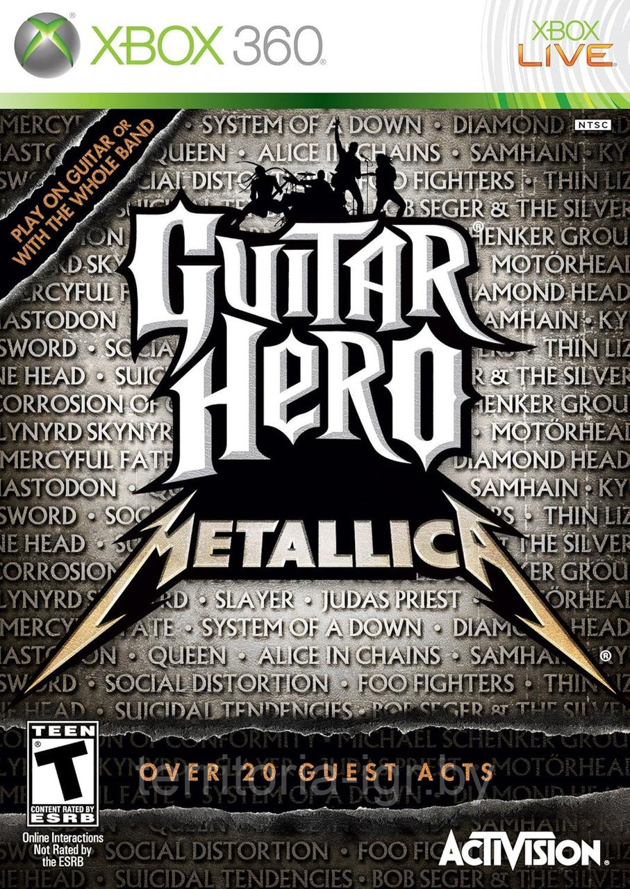 Guitar Hero: Metallica Xbox 360