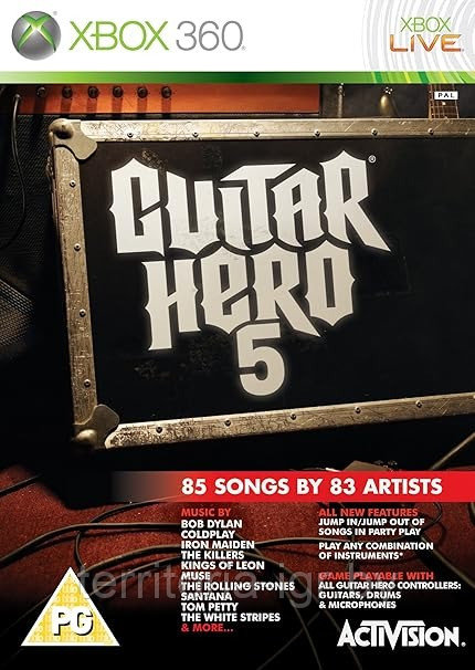 Guitar Hero 5 Xbox 360