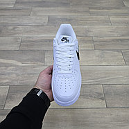 Кроссовки Nike Air Force 1 '07 3 White Black, фото 3