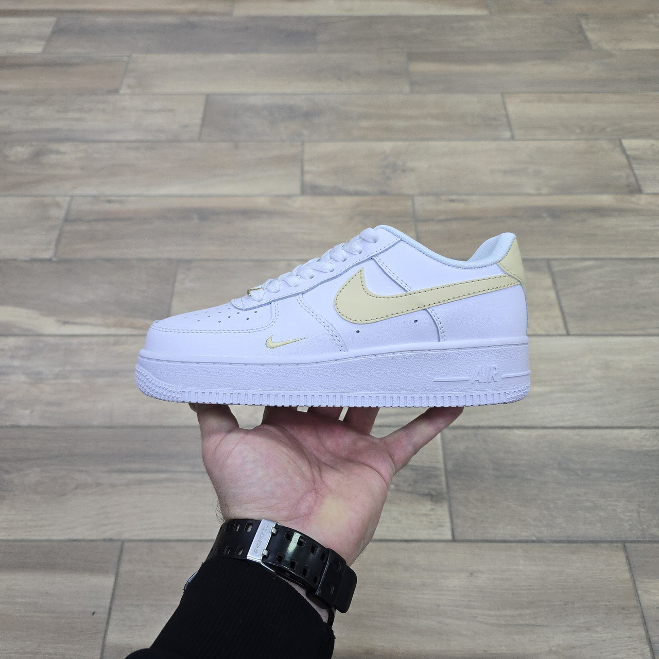 Кроссовки Nike Air Force 1 '07 RRM LX White Yellow