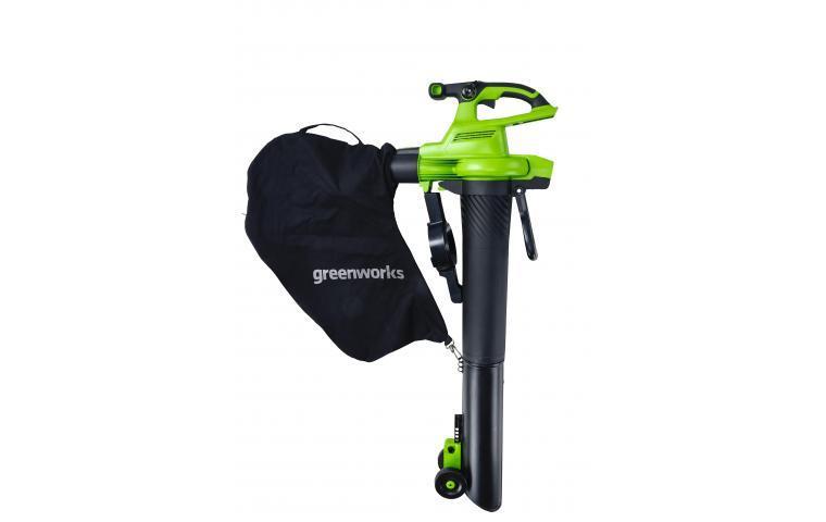 Воздуходув-пылесос аккумуляторный  Greenworks  GD40BVII 40В