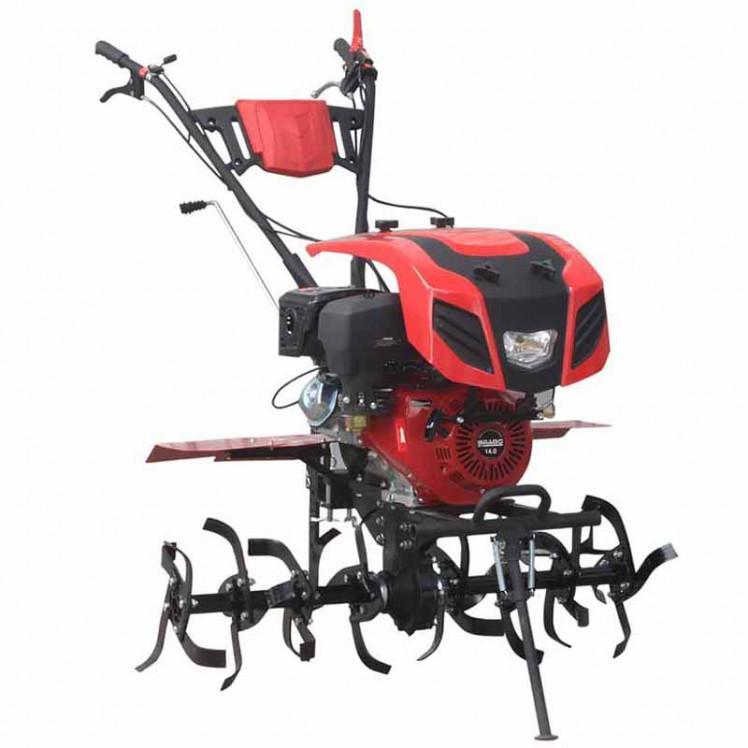 Культиватор BRADO GT-1400SX (14 л.с, без ВОМ, пон.пер, 3+1, капот+фара) (необходимо добавить колёса)