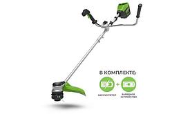 Аккумуляторный триммер Greenworks GD60BCBK4 60В (в комплекте АКБ + ЗУ)