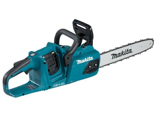 Аккум. пила цепная MAKITA LXT DUC 355 Z шина 35 см (14"), 3/8, 1.1 мм (18+18 В, БЕЗ АККУМУЛЯТОРА)