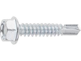 Саморез для фасадных систем 4.8х16 мм цинк, DIN 7504-K (8000 шт в коробе) STARFIX