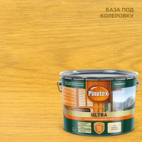 Лазурь влагостойкая Pinotex Ультра 9л красное дерево