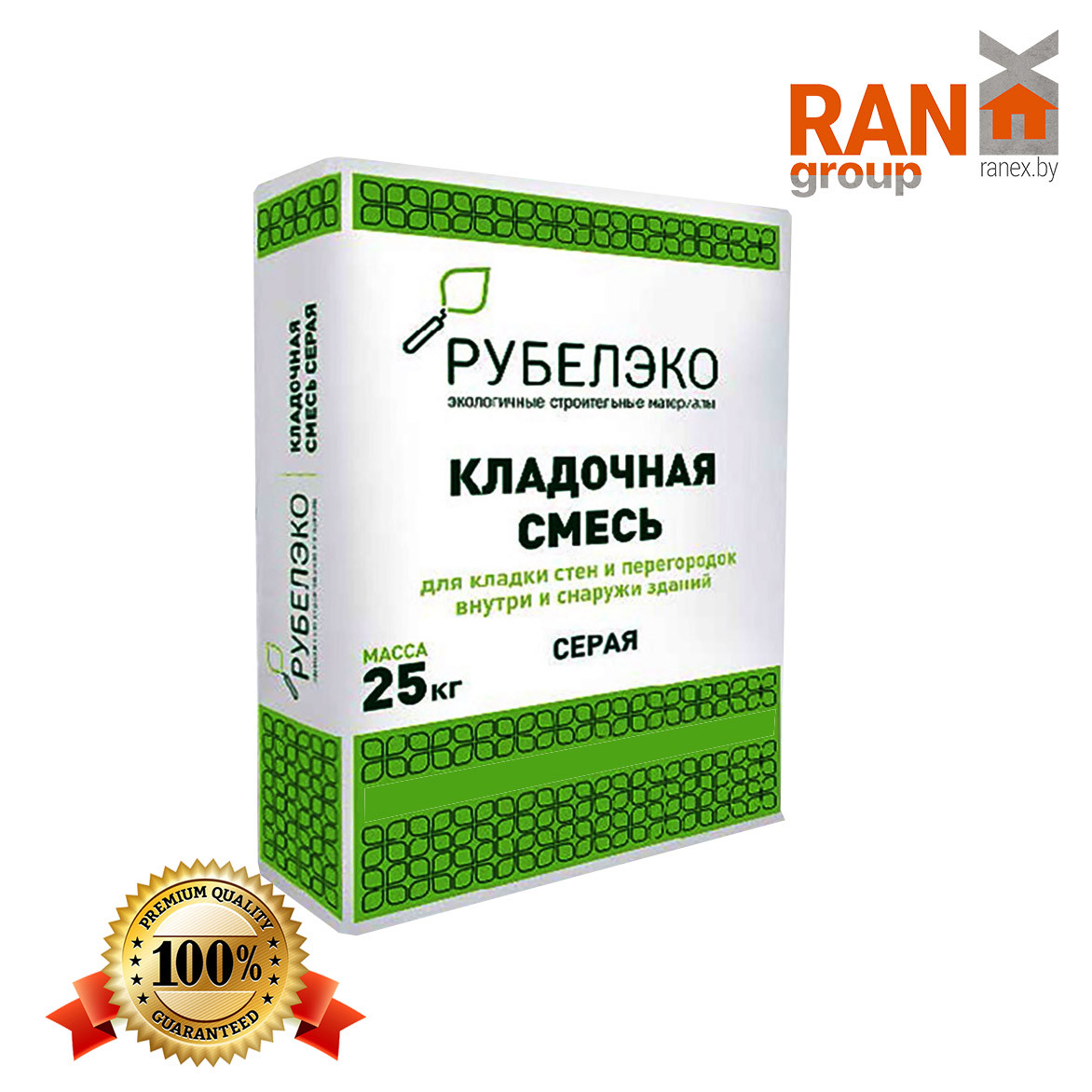 Смесь-раствор для кладки серая