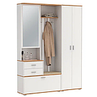 Прихожая "Антре" (дуб вотан/диамант серый) Олмеко, фото 4