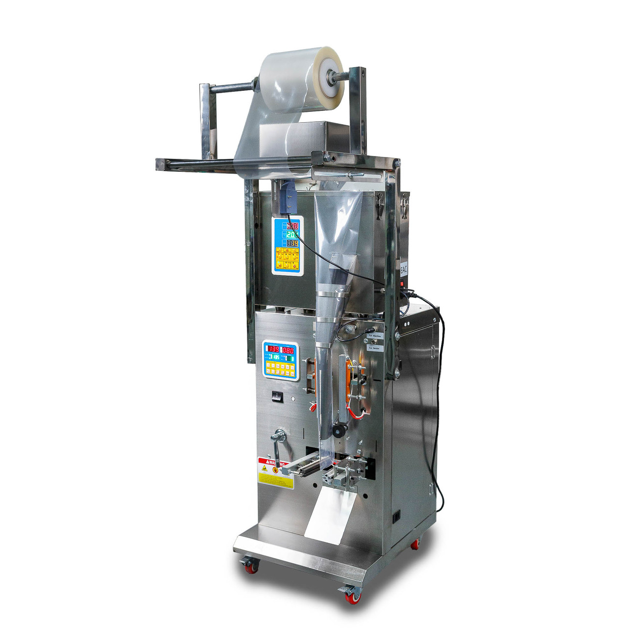 Автоматическая фасовочно-упаковочная машина DXDK-100 NEW (пакет подушка, ширина пленки 140 мм)