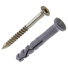 Дюбель-гвоздь 6х80 потай, в пласт. контейнере (упак/25шт) - mb10007