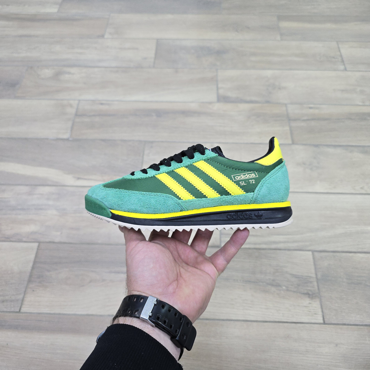 Кроссовки Adidas SL 72 RS Green Yellow