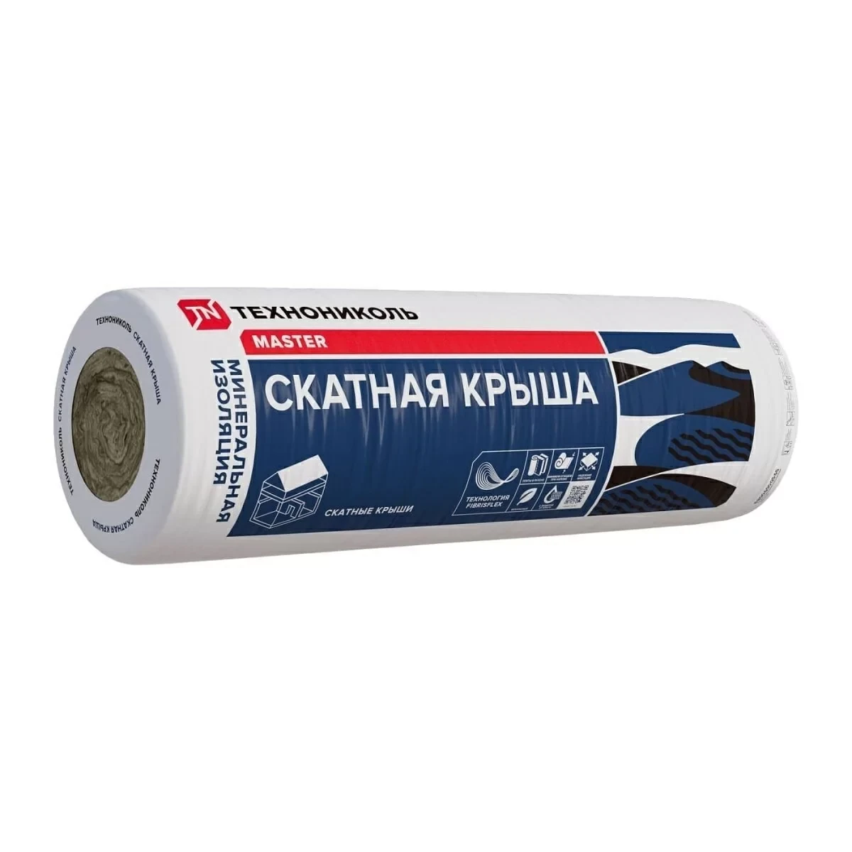 Мат минераловатный ТЕXНОНИКОЛЬ 35QN Скатная крыша 100мм (в уп. 0,54м3)