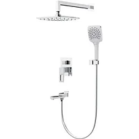 Душевая система Gappo G7117-8 белый/хром