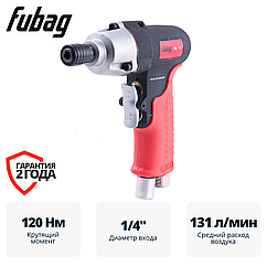 Пневмовинтоверт прямой FUBAG SL120 (пистолетная ручка)