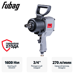 Пневмогайковерт ударный FUBAG IW 1600 3/4 " + набор