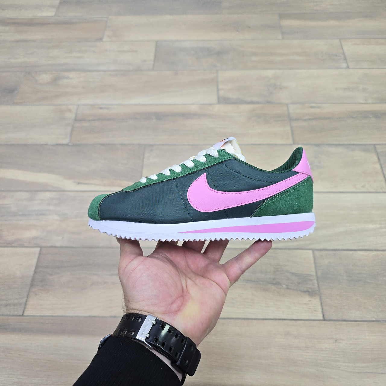 Кроссовки Wmns Nike Cortez Nylon Fir Pinksicle