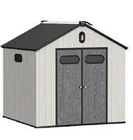 Хозблок Springhouse Smart Country 8*8, черный/светло-серый