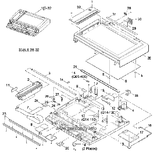 Узел сканирования 140N63393 | 002N02808 для Xerox WorkCentre 4250