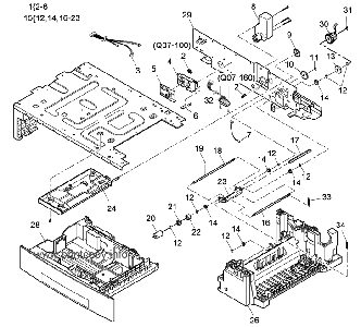 Двигатель 127N07488 для Xerox WC 4150/ WC 4250/ WC 4260