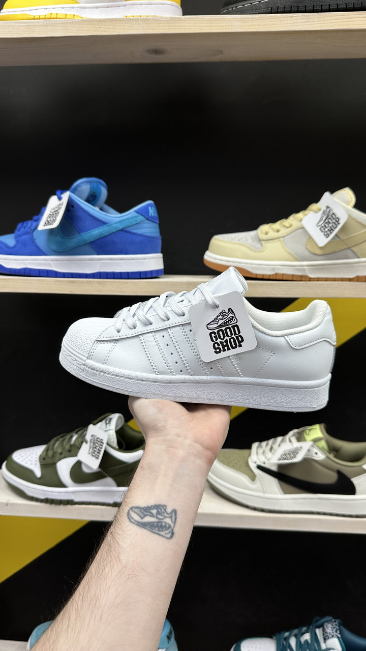 Кроссовки Adidas Superstar All White