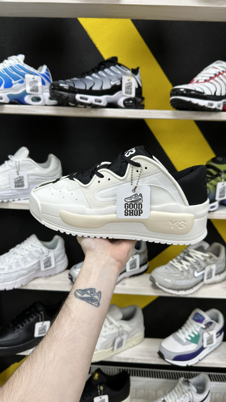 Кроссовки Adidas Y-3 Hokori 2 White Beige Black