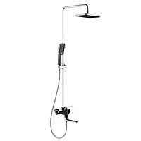 Душевая система Frap чёрный/хром  F2457