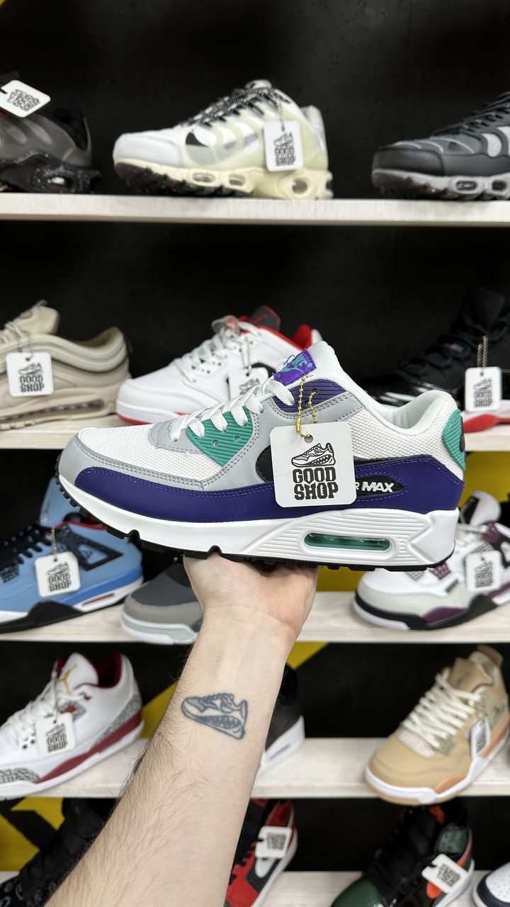 Кроссовки Nike Air Max 90 White Purple