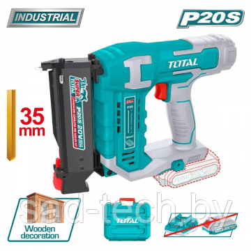 Пистолет гвоздезабивной аккумуляторный TOTAL TCBNLI3603, фото 2