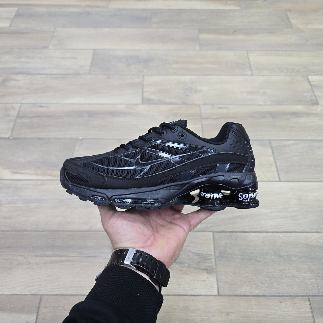Кроссовки Supreme x Nike Shox Ride 2 SP Black