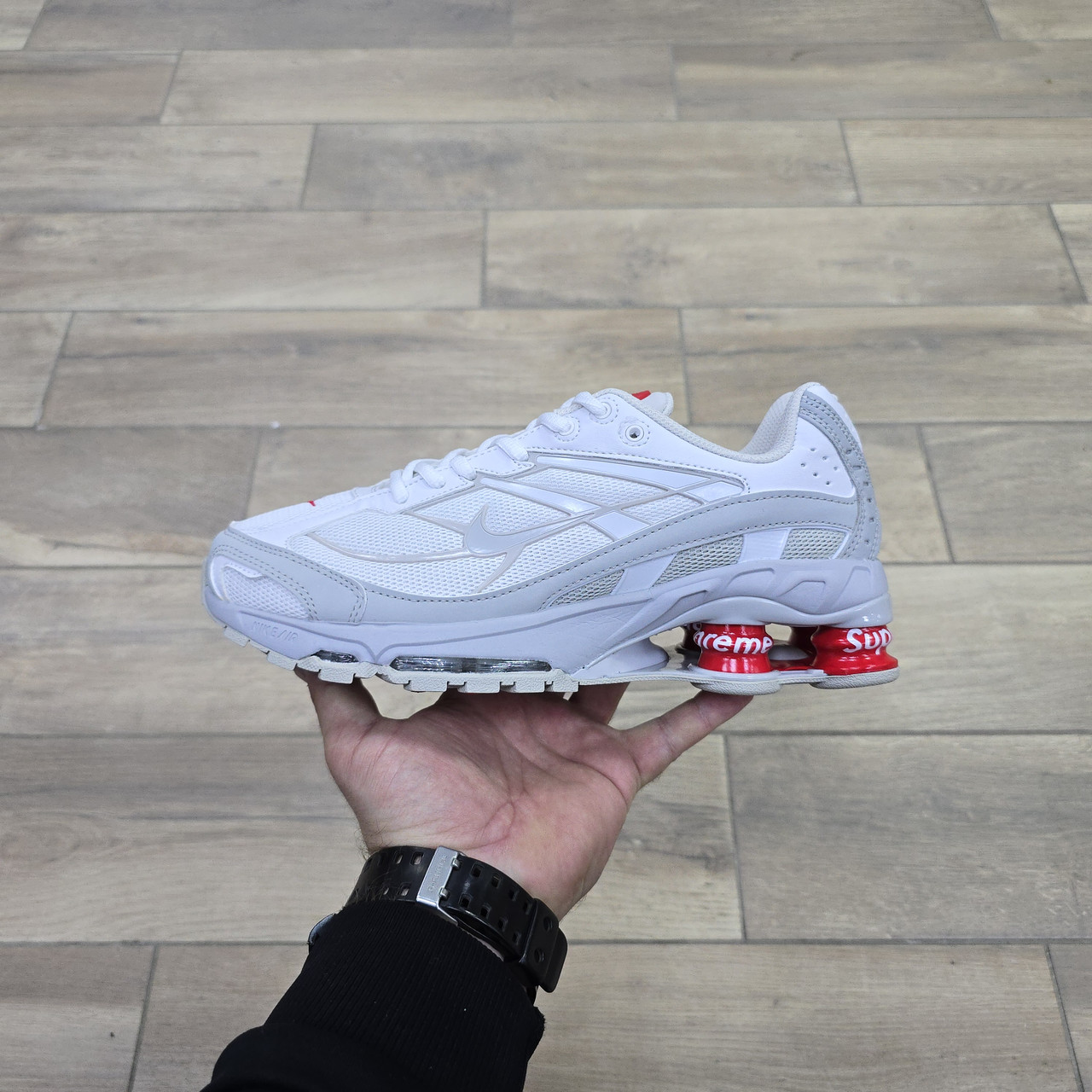 Кроссовки Supreme x Nike Shox Ride 2 SP White