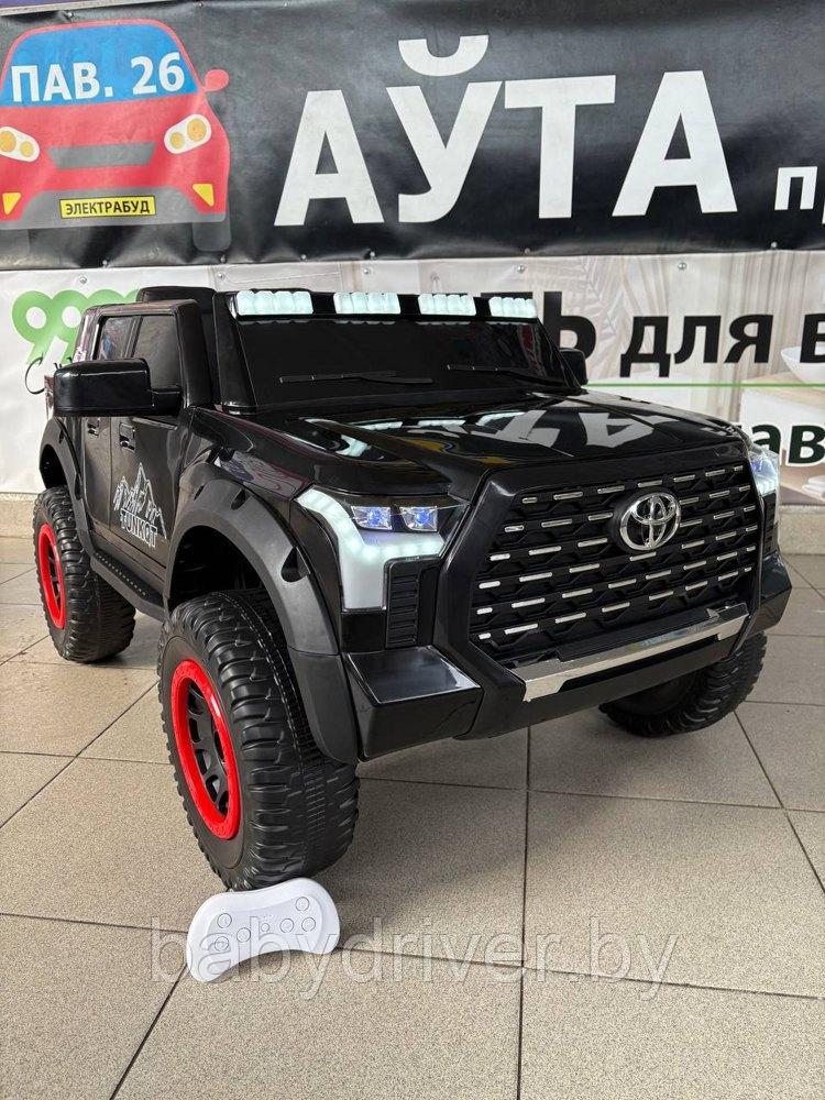 Детский электромобиль Baby Driver C111 (черный глянец) Toyota Tundra Полноприводный