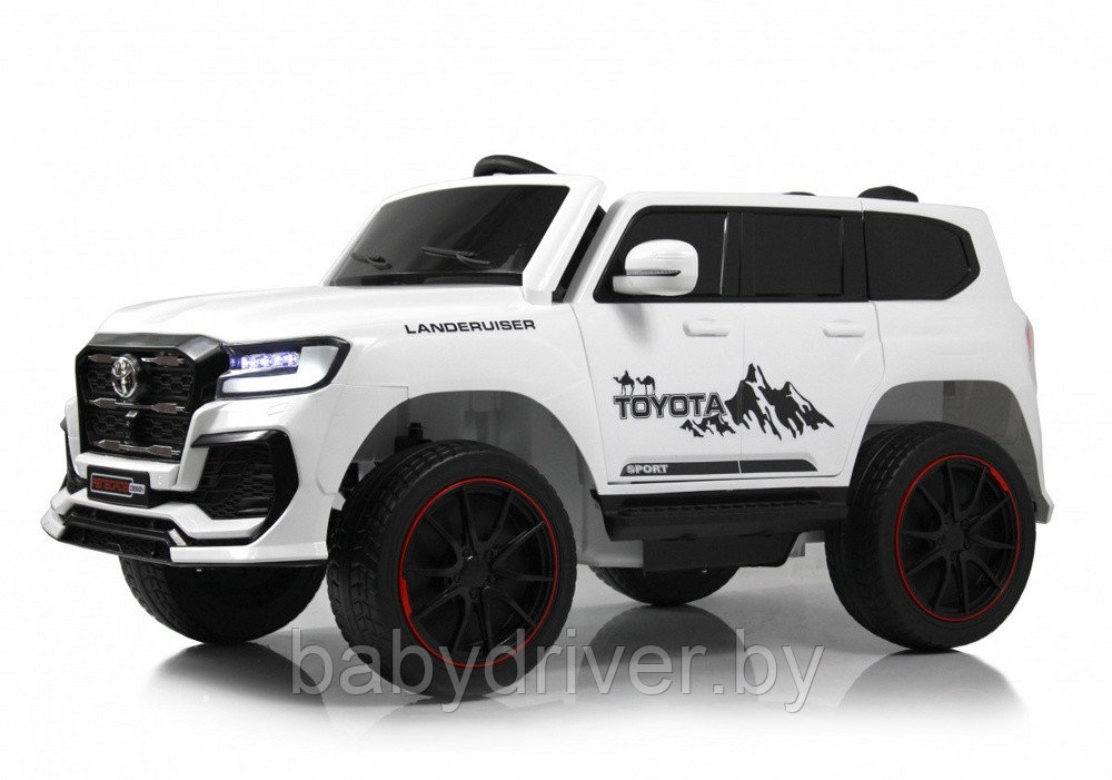 Детский электромобиль Baby Driver C111 (белый) Toyota Tundra Полноприводный