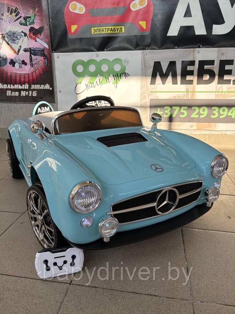 Детский электромобиль Baby Driver M222 (синий) Mercedes