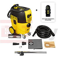 Пылесос строительный DLT PL PRO MAX с авто очисткой, с пультом дистанционного управления, арт.3234