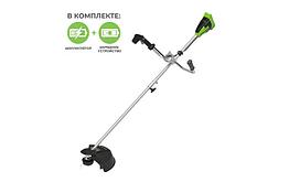 Аккумуляторный триммер Greenworks GD40BCBK4 40В (в комплекте АКБ + ЗУ)