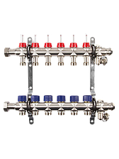 Коллекторная группа для теплого пола TECLine MD0906, 6 контуров