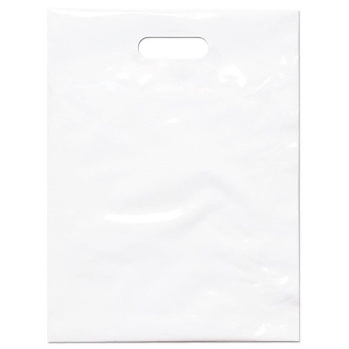 Пакет ПВД 40*50+3,5, 70 мкм, белый, pantone White  ( под нанесение логотипа)