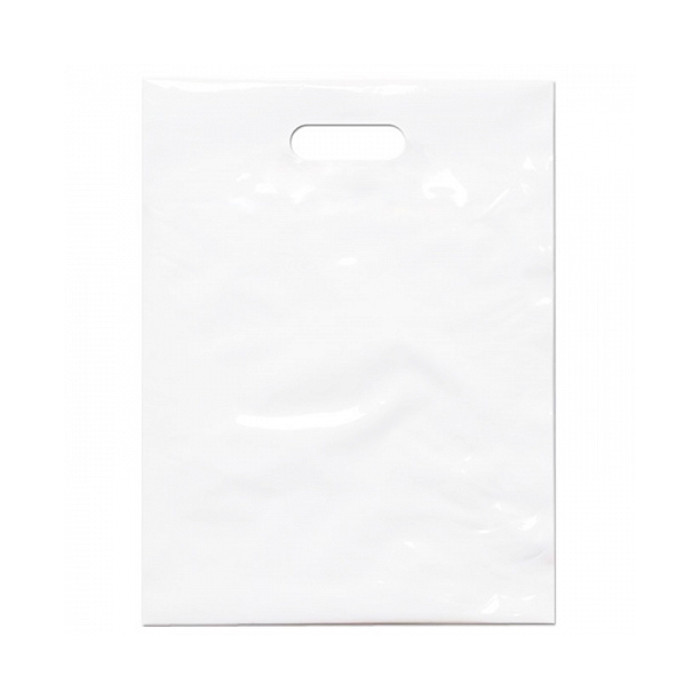 Пакет ПВД 30*40+3, 70 мкм, белый, pantone White ( под нанесение логотипа на пакеты)