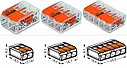 Клемма WAGO клемма монтажная рядная универсальная без пасты на 2 проводника 0,08-2,5(4)мм2 (Германия), фото 3